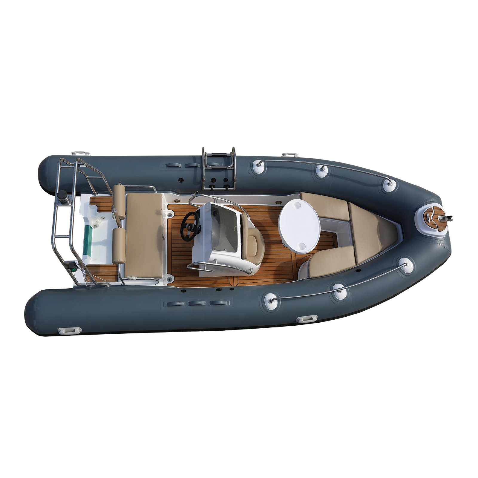 Ce Luxury Rigid Pontoon Jet Sailing Rib Boat Fast Speed Fiberglass Motor Kayak for Drifting for Rowing Yacht Fishing Outdoor
