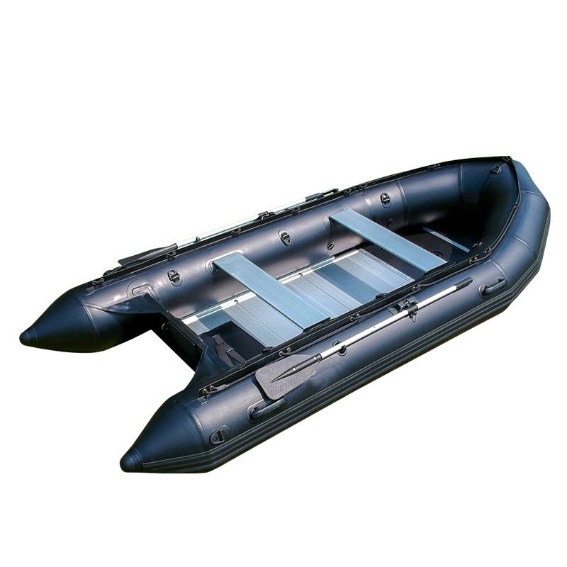 Reachsea Wholesale Portable Rescue Boat 4-8 People Inflatable Boat Black Big Size Customized Irescue Inflatable Boat for Sale
