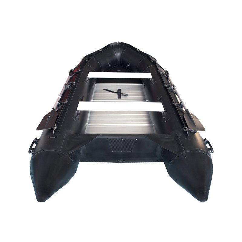 Reachsea Wholesale Portable Rescue Boat 4-8 People Inflatable Boat Black Big Size Customized Irescue Inflatable Boat for Sale