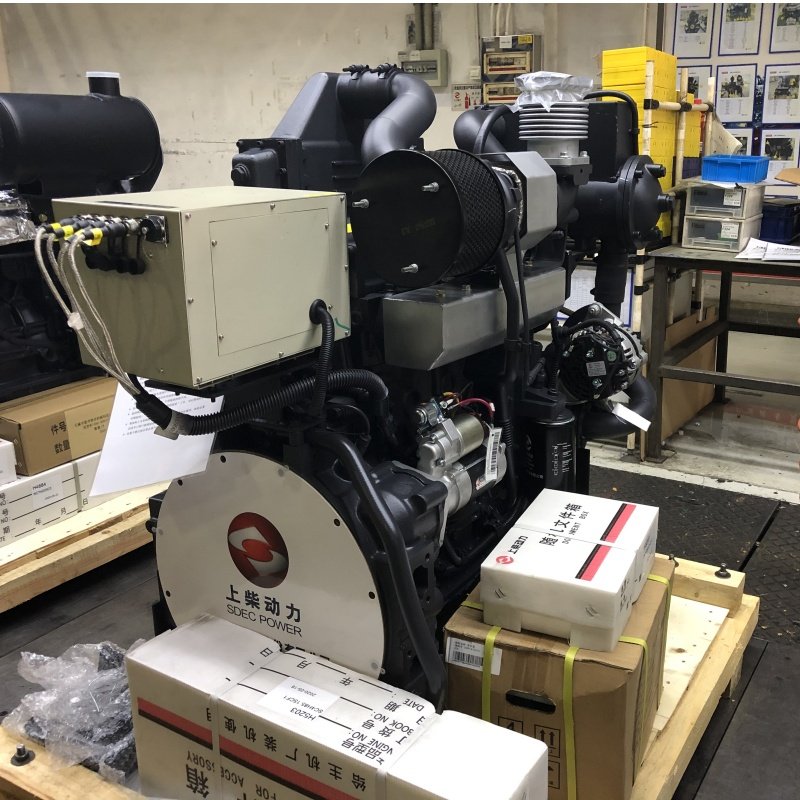 China Factory Supply Camc/shanghai Marine diesel Engine 500HP/612HP for Small Boat 22 Meters with Gearbox Inboard
