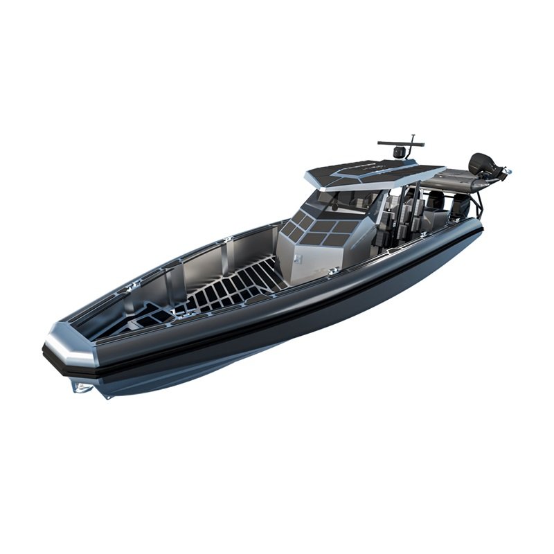Professional Luxury Rib Boat Yacht Centre Console Inflatable Aluminum High Qualitaly Boat for Outboard Engine