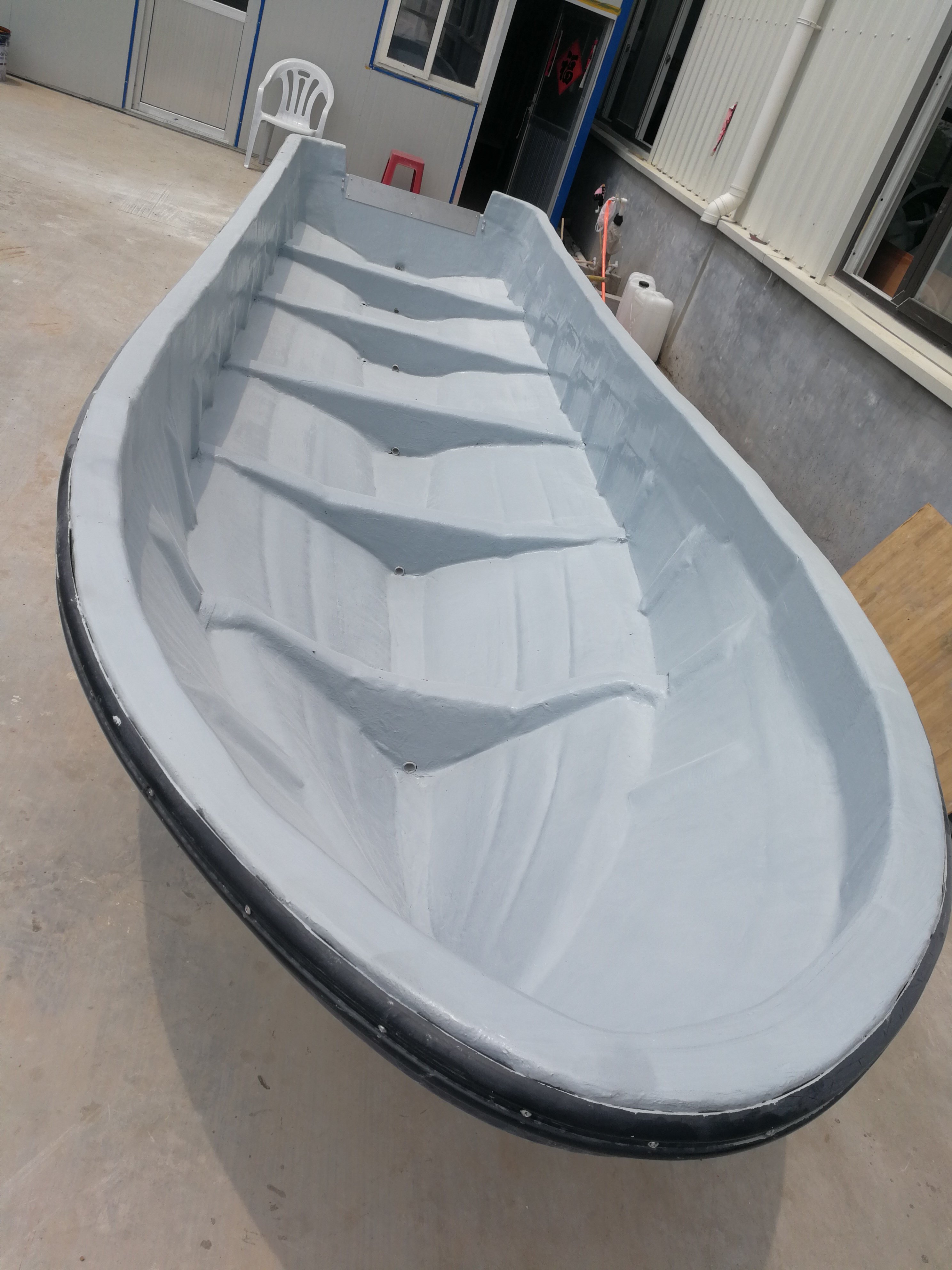 Grandsea 23ft Fiberglass Fishing Boat Hulls for Sale Panga Tourism With Outboard Engine