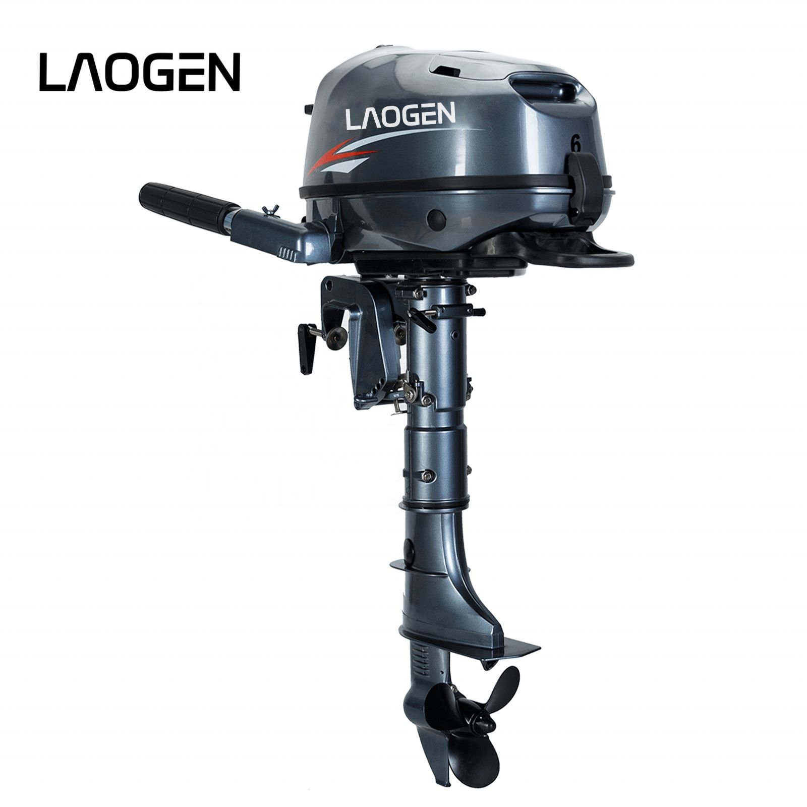 Laogen Boat Outboard Engine Factory 4 Stroke 6hp Outboard Boat Engine Match Yamaha F6C Boat Motor Outboard Finishing Man