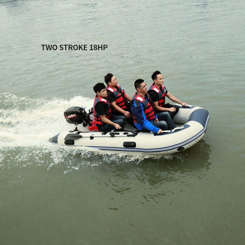 Hot Sell Hangkai 18HP 2 Stroke Water Cooling Boat Engine Outboard Motors for Sale Fishing Boat Engine Rc Boat Gas Engine