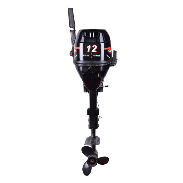 Hangkai 2 Stroke 18hp Short Shaft Outboard Motor New Marine Engine Boat Engine Manual Starting System Gasoline Fuel Type