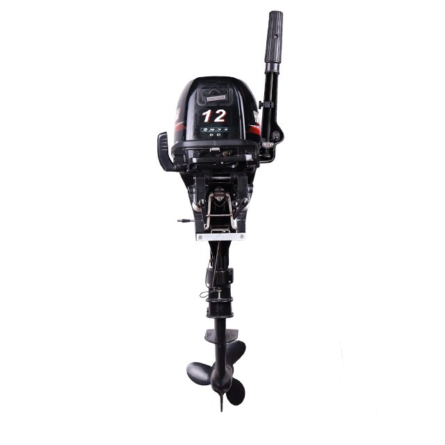 Hangkai 2 Stroke 18hp Short Shaft Outboard Motor New Marine Engine Boat Engine Manual Starting System Gasoline Fuel Type