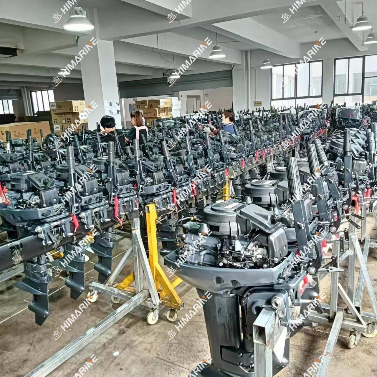 HIMARINE 2 Stroke 2.5HP 4HP 5HP 6HP 8HP 9.9HP 15HP 18HP 25HP 30HP 40HP 60HP Boat Outboard Motor Engine