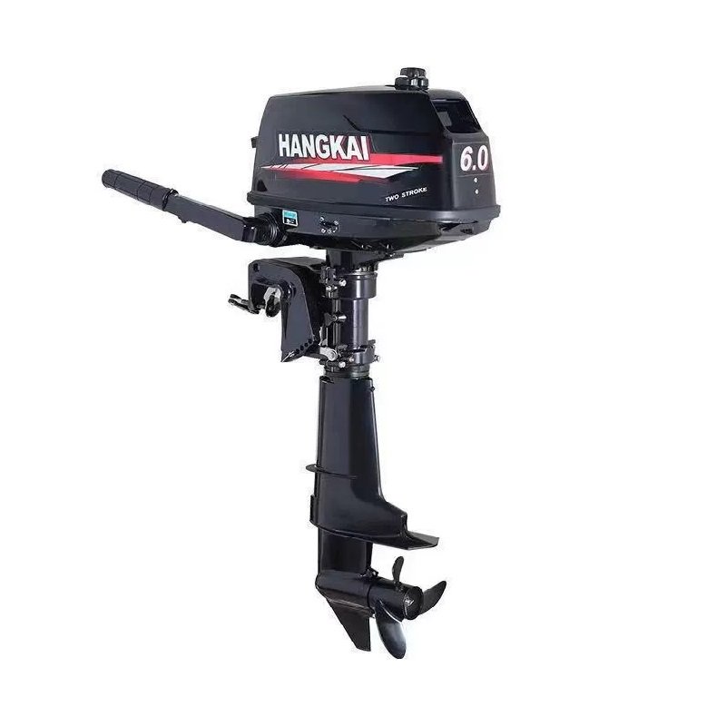 China Hangkai 2 Stroke 6HP 12HP Gasoline Outboard Motor 6HP 12HP Boat Engine