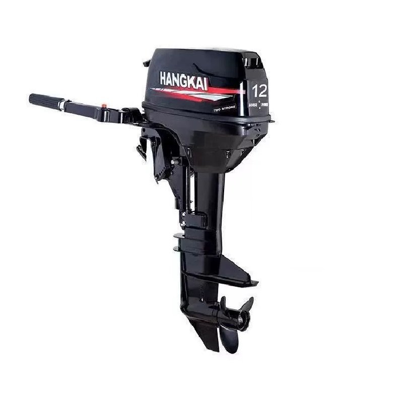 China Hangkai 2 Stroke 6HP 12HP Gasoline Outboard Motor 6HP 12HP Boat Engine