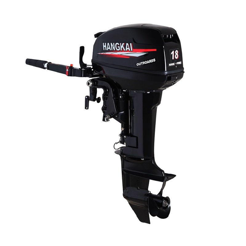 China Hangkai 2 Stroke 6HP 12HP Gasoline Outboard Motor 6HP 12HP Boat Engine