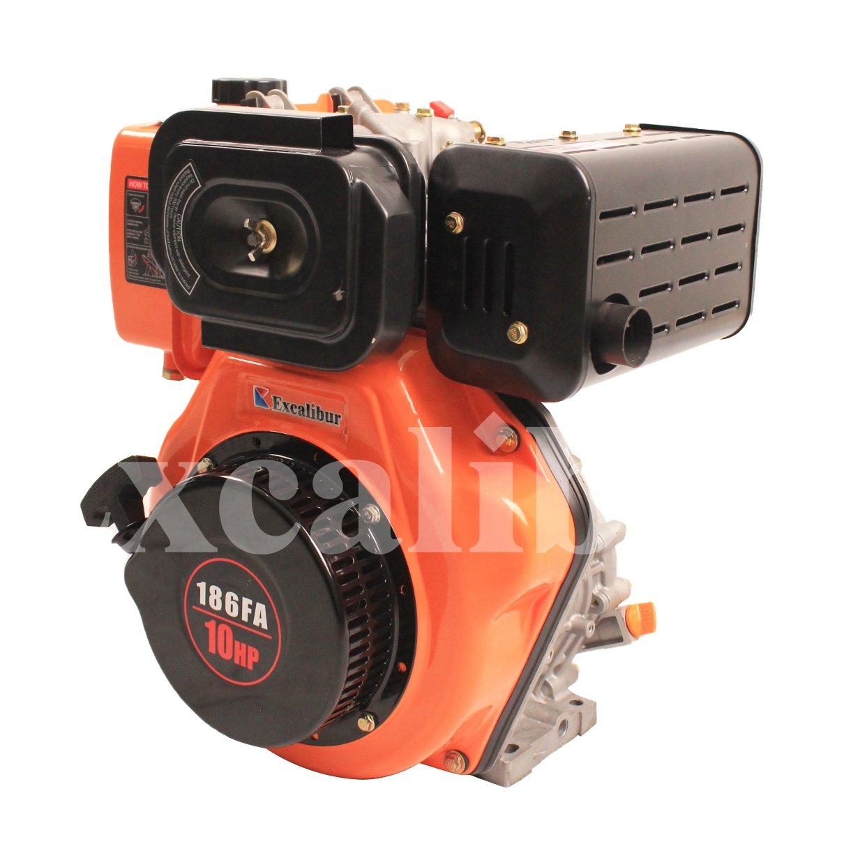 Excalibur Diesel Engine Spare Parts 5hp 12 Hp 10 Hp 4 Stroke Air Cooled Machinery 12 Hp Engine