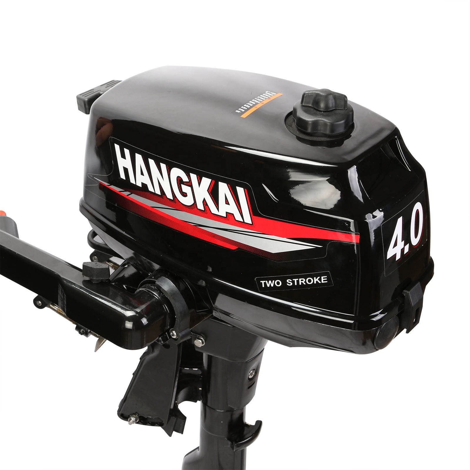New HANGKAI 4HP 2 Stroke Petrol Boat Engine Outboard Motor Fuera De Borda Water Cooling CDI System