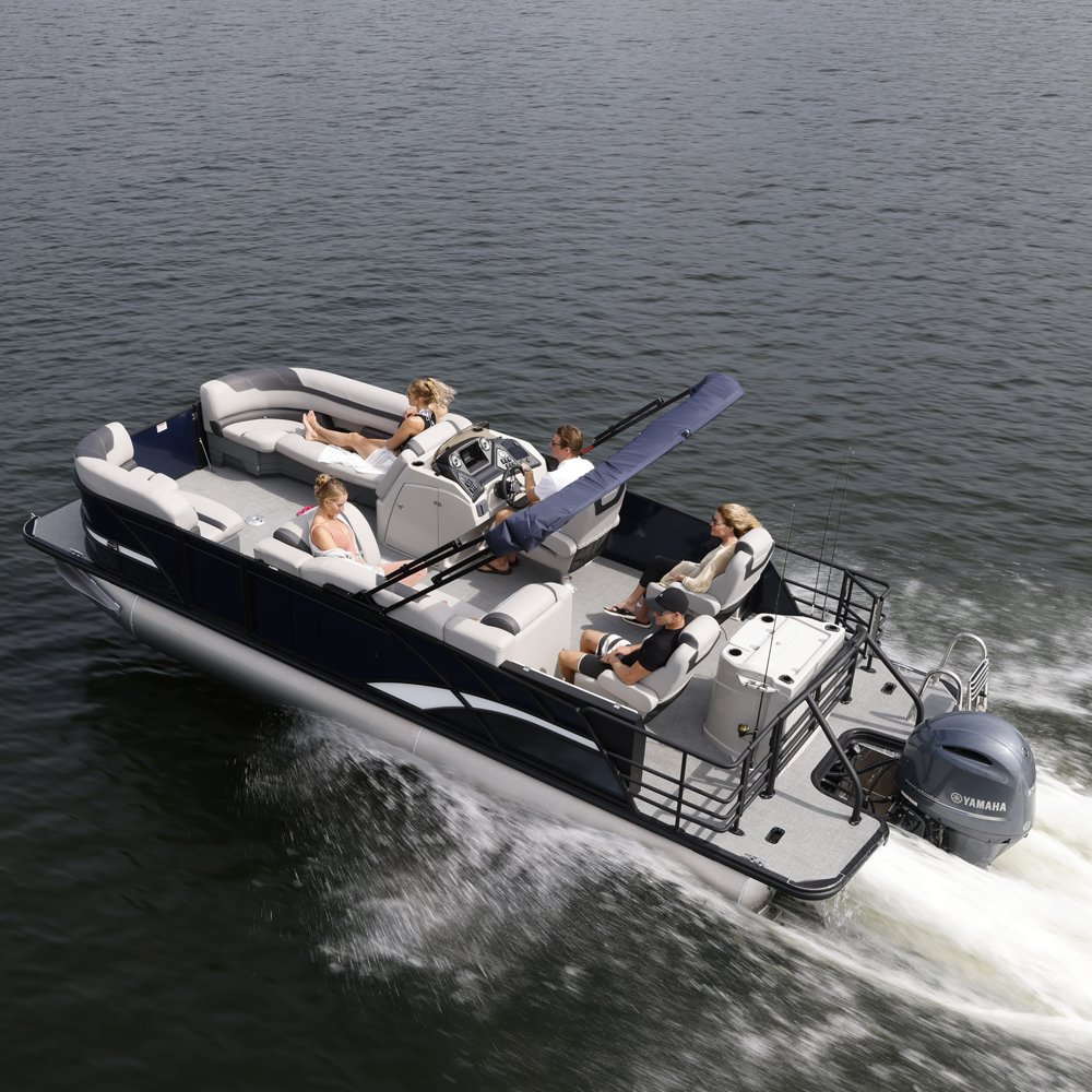 For KINOCEAN Customized Aluminum Luxury Yacht Sizes Customized Pontoon Boat for Fishing Leisure 90hp Outboard Engine Welded