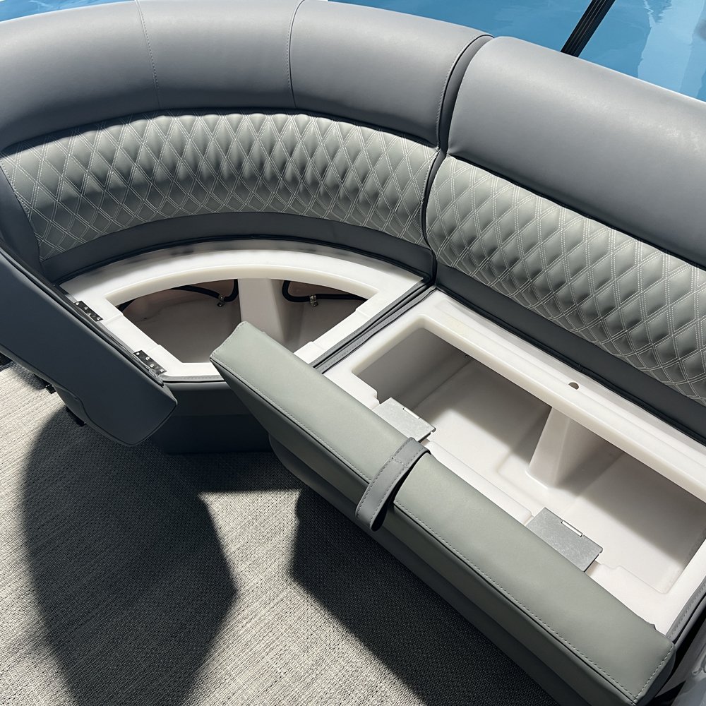 For KINOCEAN Customized Aluminum Luxury Yacht Sizes Customized Pontoon Boat for Fishing Leisure 90hp Outboard Engine Welded
