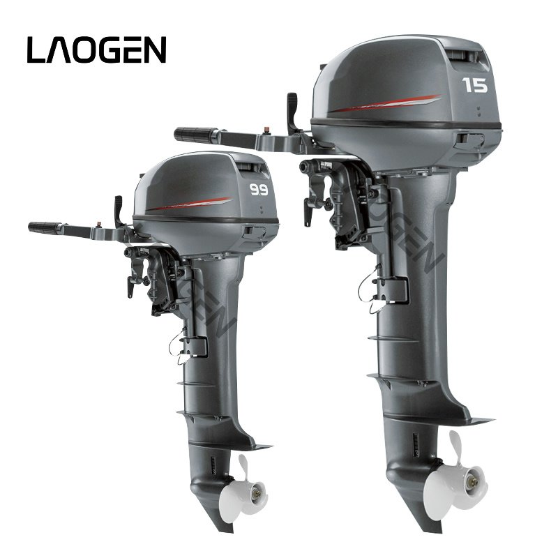 Laogen ODM Boat Motor Outboard with Yamaha 15F 9.9F 2 Stroke Outboard Motor 9.9 15hp Outboard Engine Out Board Boat Motors