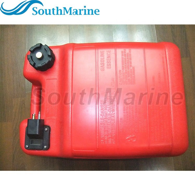 External 24L Fuel Tank Assembly for Yamaha Outboard Engine with Fuel Cap & Fuel Connector & Fuel Gauge Boat Motor Part