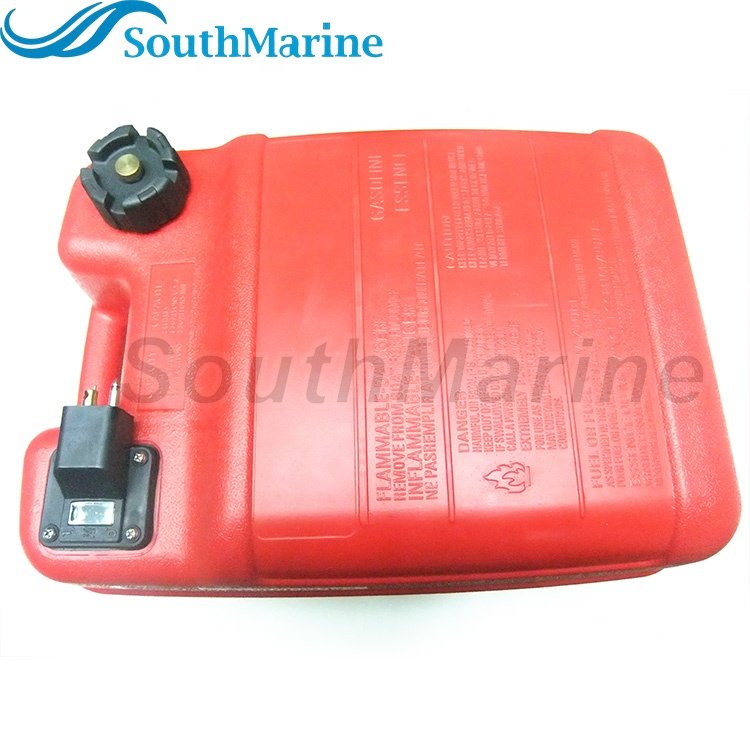 External 24L Fuel Tank Assembly for Yamaha Outboard Engine with Fuel Cap & Fuel Connector & Fuel Gauge Boat Motor Part