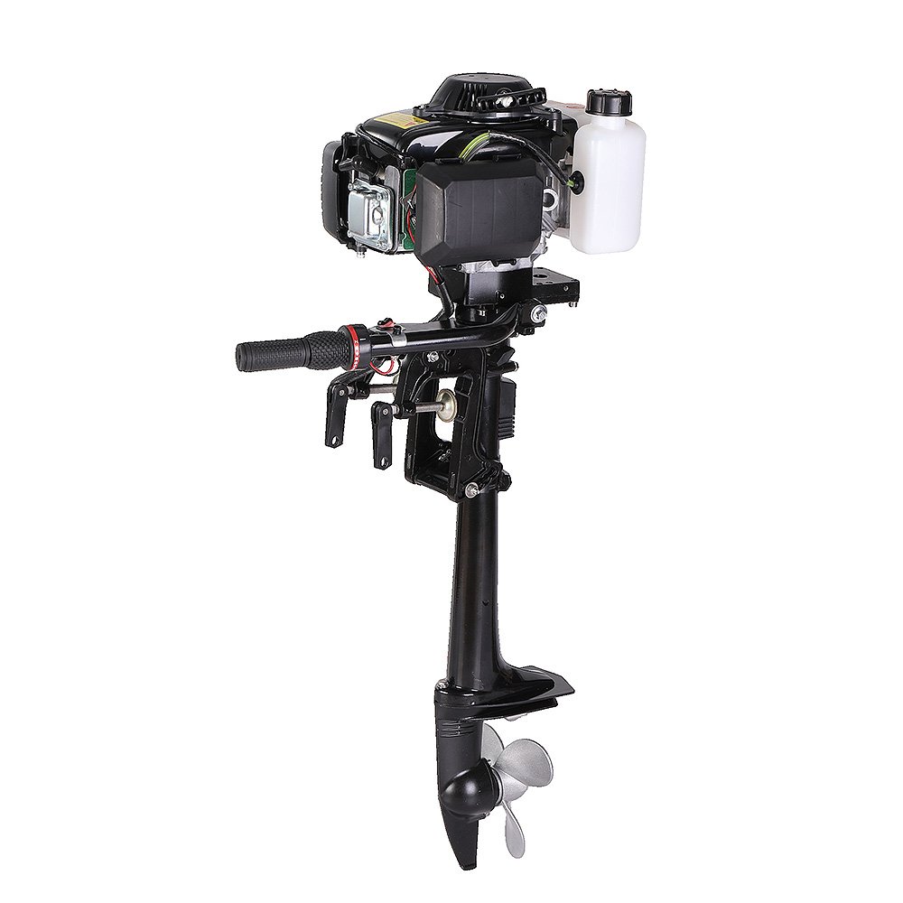 Wholesale 63cc Gasoline Boat Engines 2-Stroke Air-Cooled Outboard Motor Manual Starting System for Marine Use