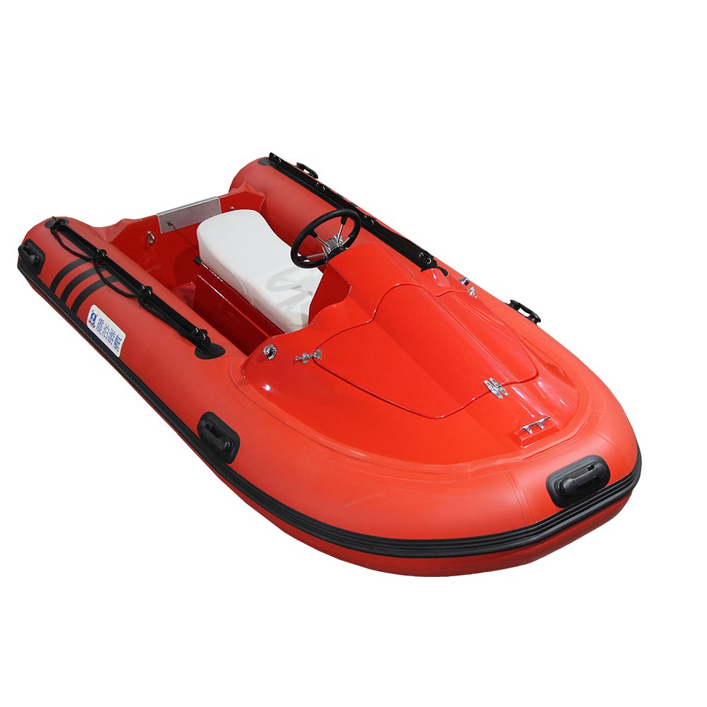 Fast Speed Inflatable Fiberglass Rib-350 Pvc or Hypalon Jet Ski Boat for Kids