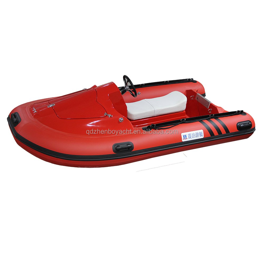 Fast Speed Inflatable Fiberglass Rib-350 Pvc or Hypalon Jet Ski Boat for Kids