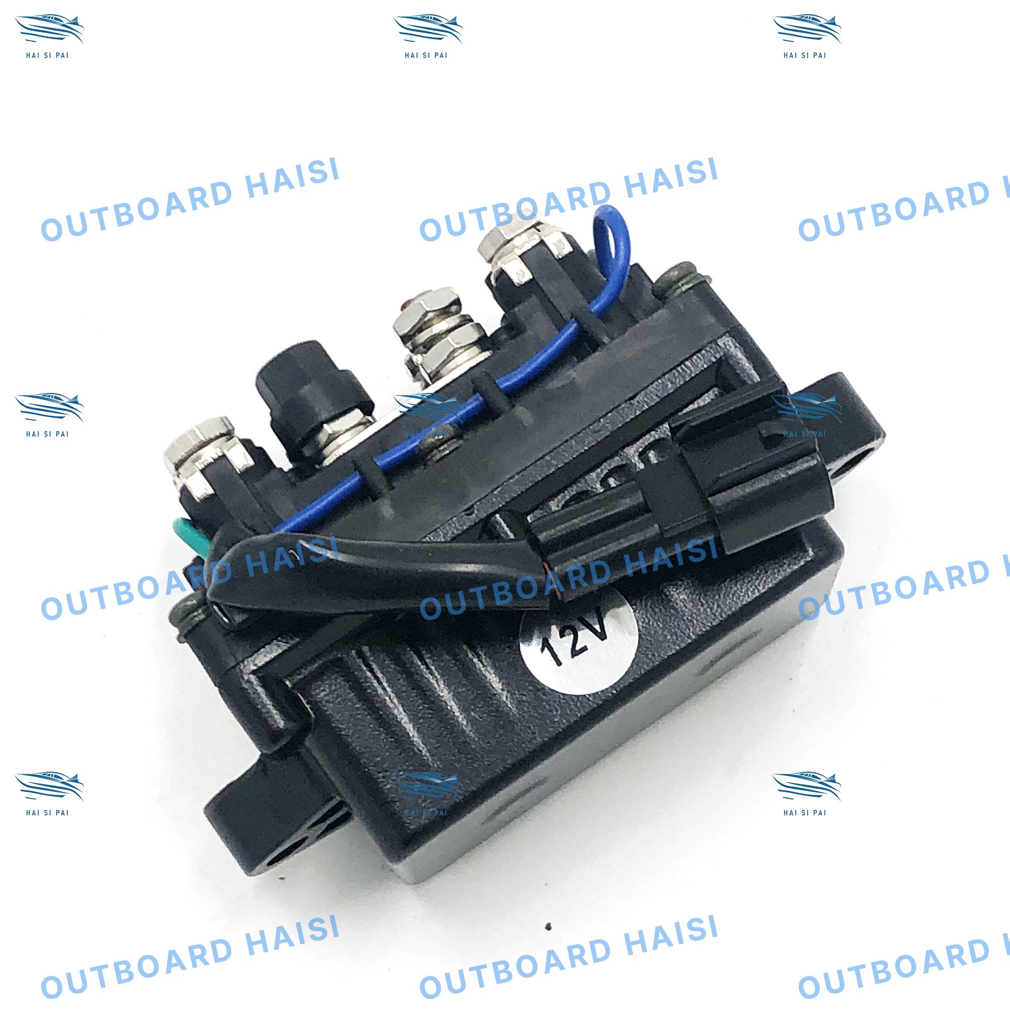 63P-81950-00-00 Boat Power Tilt Trim Relay for Yamaha Outboard 4 Stroke Engine F150 & 250 40HP 50HP 60HP 75HP 90HP (2 Pin)