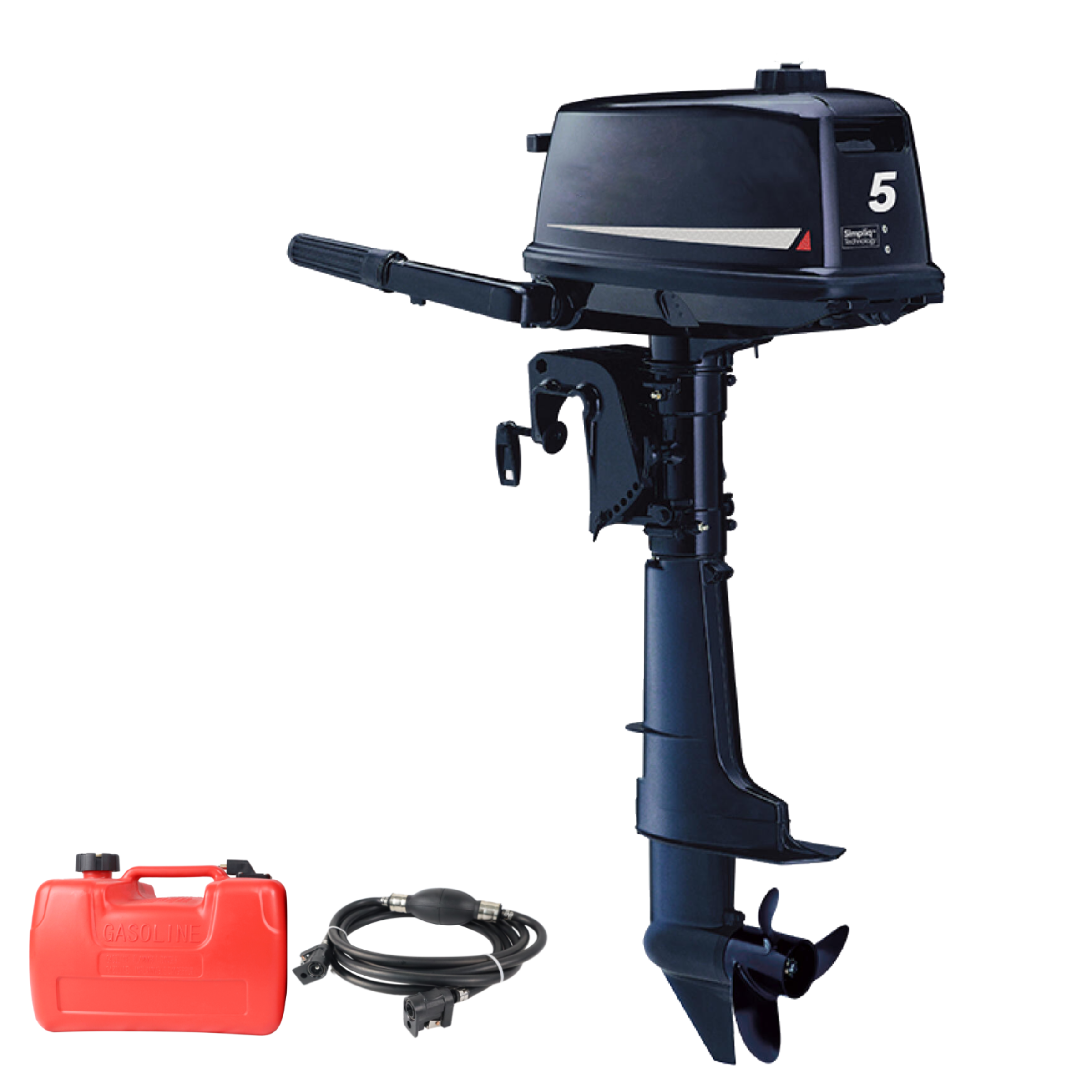 Laogen ODM Boat Motor Outboard Factory Outboard Boat Motor 6hp 5hp 2 Stroke Outboard Motor Match Mercury 5M Boat Outboard Engine