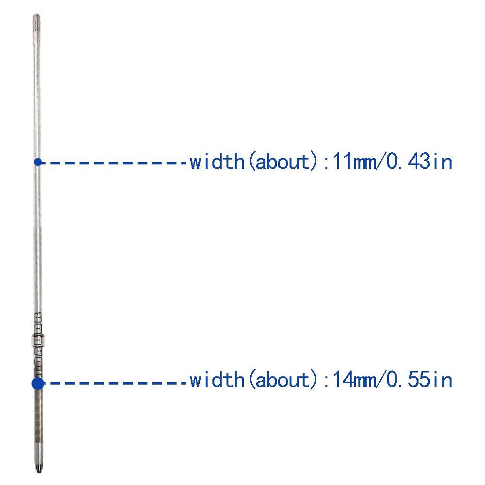 63V-45510-10 Driver Shaft Long Shaft (L) for Yamaha Outboard Motor 2/4 Stroke 15HP 9.9HP 13.5HP 63V-45510-11 63V-45510-10