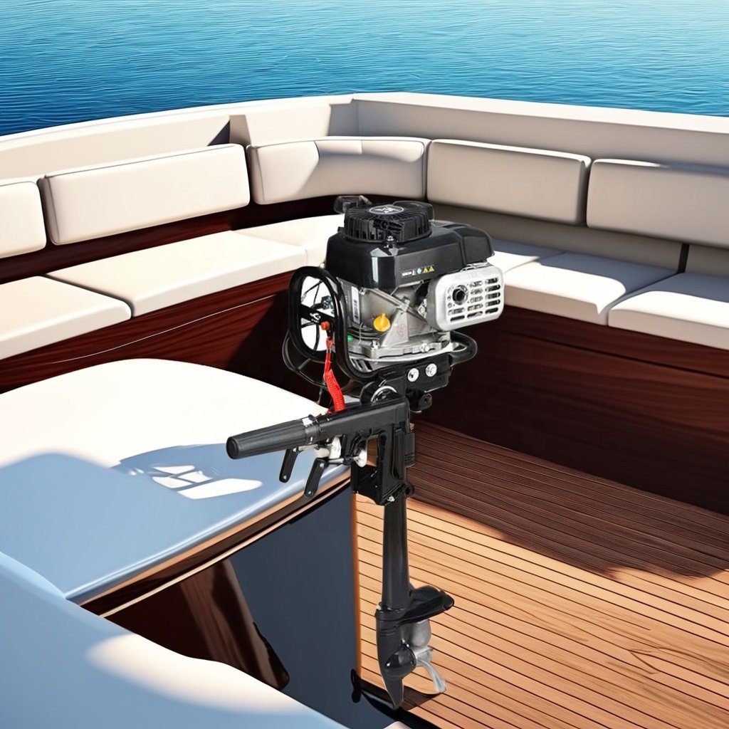 New Gasoline Boat Engines Outboard Motor 4 Stroke 79cc Boat Motor with ZonSen Engine