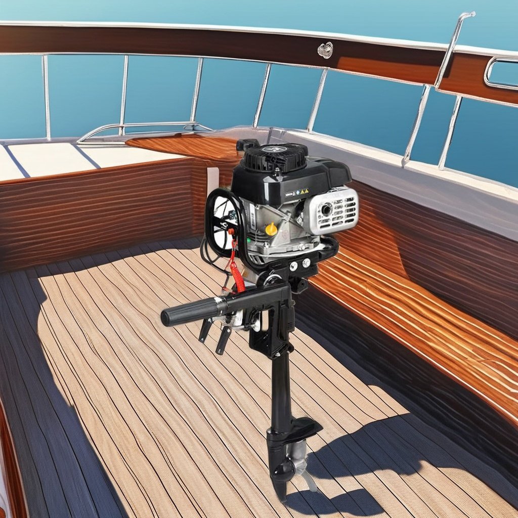 New Gasoline Boat Engines Outboard Motor 4 Stroke 79cc Boat Motor with ZonSen Engine