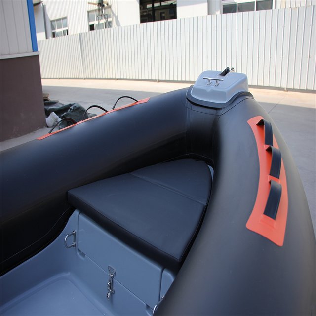 High Speed Fiberglass Boats 16ft RIB 480 Semi Rigid Yachts Hypalon/PVC Inflatable Motor Fishing RIB Boat with Engines