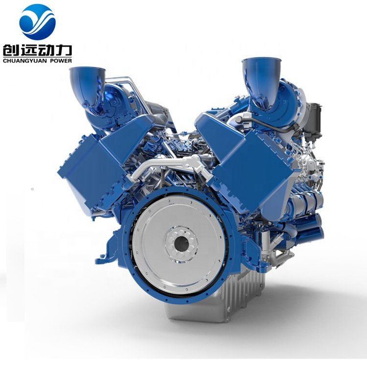 900hp 1100hp Direct Injection Multi-cylinder 12 Cylinders Ship Boat Weichai Propulsion diesel Boat Engine Marine