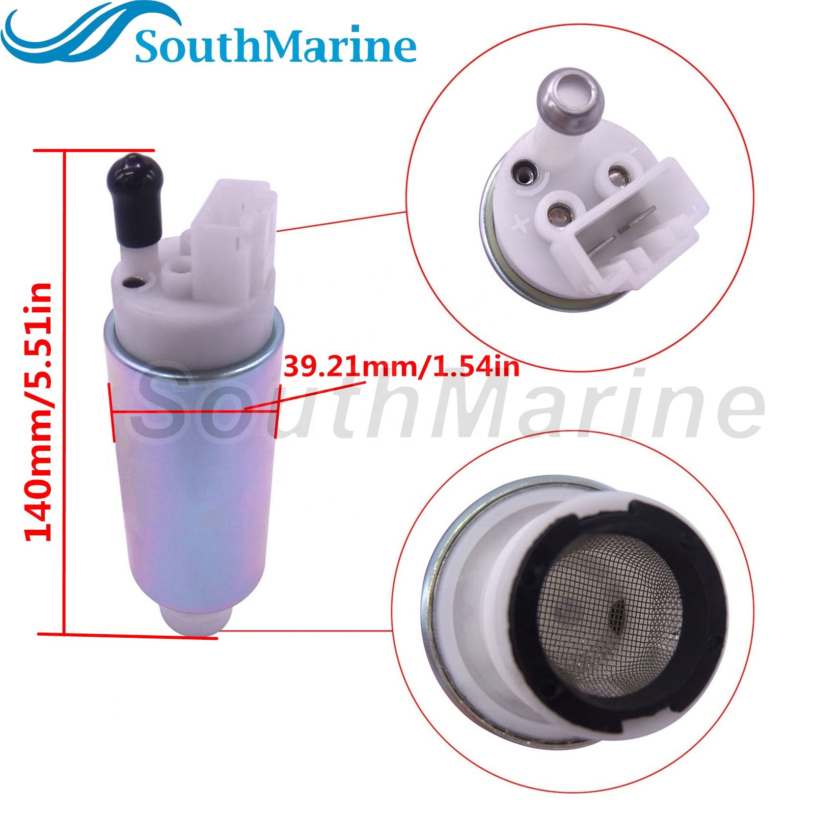 Boat Engine 888725T02 888725T1 880596T55 Electric Mechanical Gear Fuel Pump for Mercury Mariner Outboard Engine 75HP-350HP