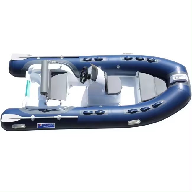 13ft RIB 390 Semi-Rigid Aluminum RIB PVC/Hypalon Inflatable RIB Boat for Family