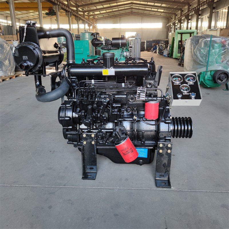 40hp Four Cylinders Water Cooling 2400 Rpm ZH490C diesel Engine for Marine and Boat with Heat Exchanger and Clutch