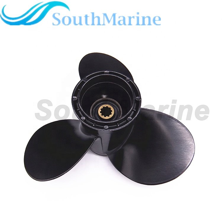 Boat Engine Aluminum Alloy Propeller 9 1/4x8 for Suzuki 9.9HP 15HP Outboard Motor 58100-91D00-019