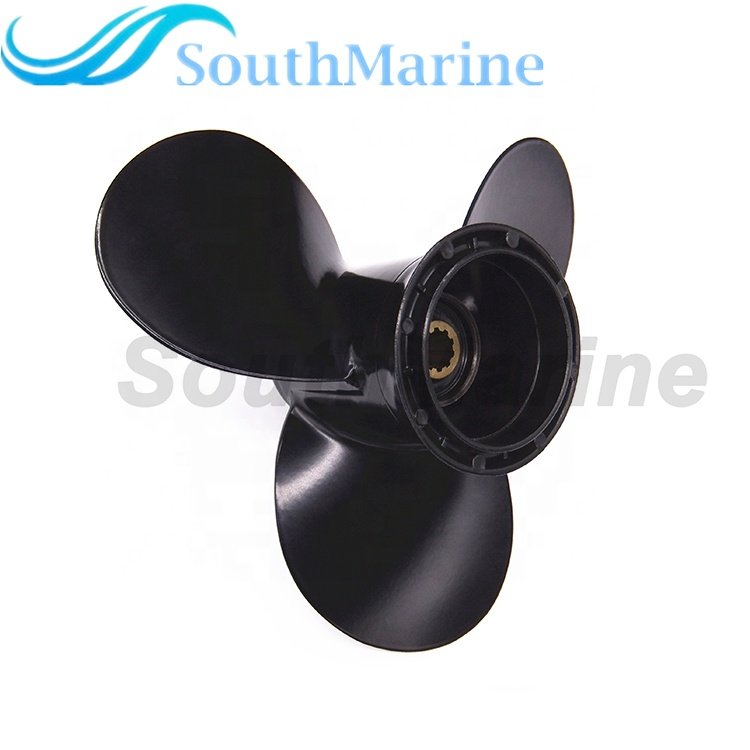 Boat Engine Aluminum Alloy Propeller 9 1/4x8 for Suzuki 9.9HP 15HP Outboard Motor 58100-91D00-019