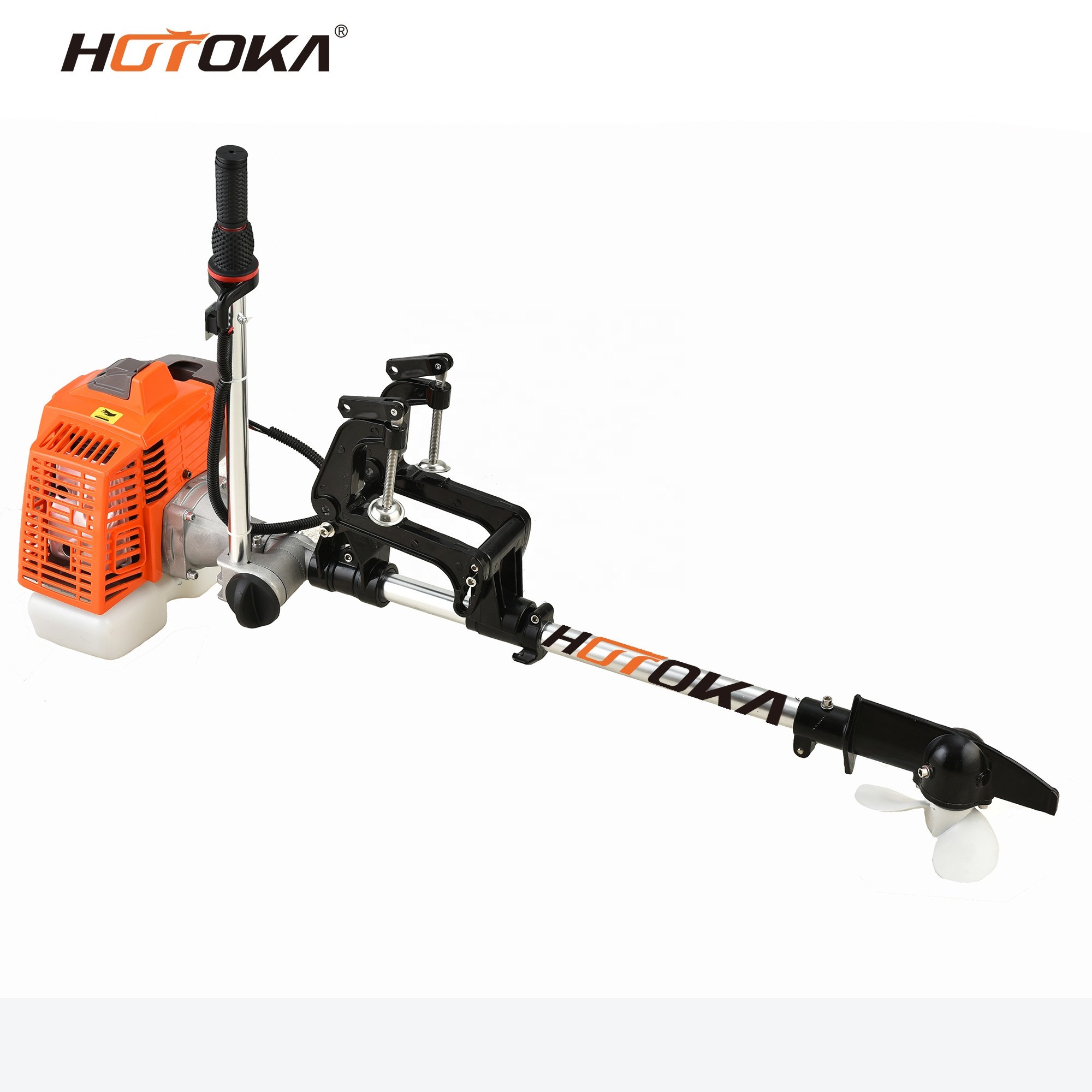 China 52cc Long Shaft Outboard Boat Motor 2 Stroke 2.5hp Gasoline Boat Engine Outboard Motors