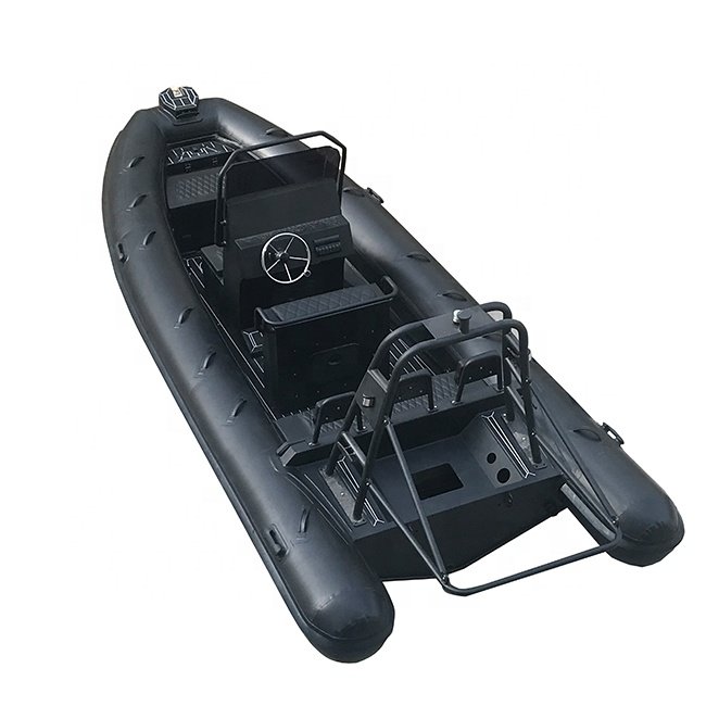 18ft Aluminum Hull RIB 560 Hypalon Inflatable Rowing Boat for Sale