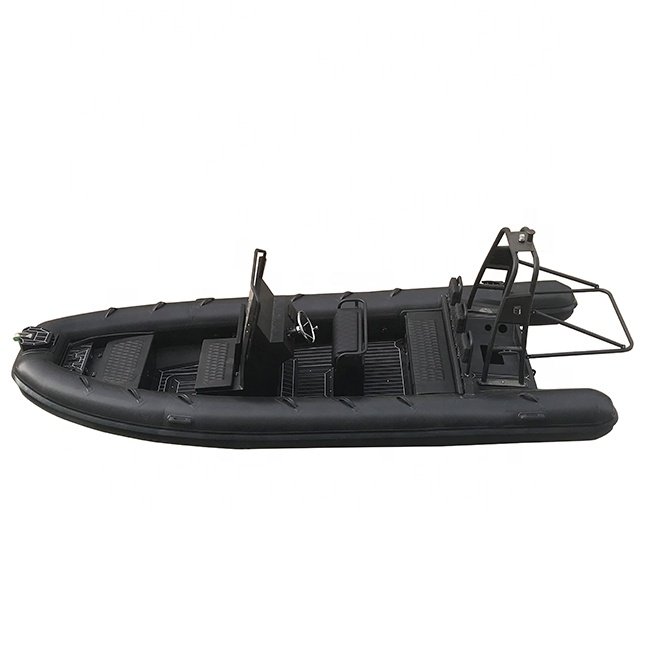 18ft Aluminum Hull RIB 560 Hypalon Inflatable Rowing Boat for Sale