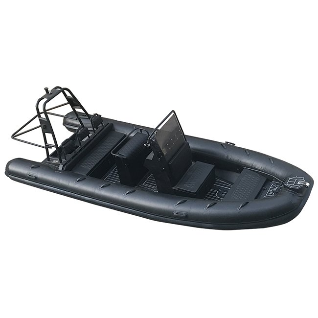 18ft Aluminum Hull RIB 560 Hypalon Inflatable Rowing Boat for Sale