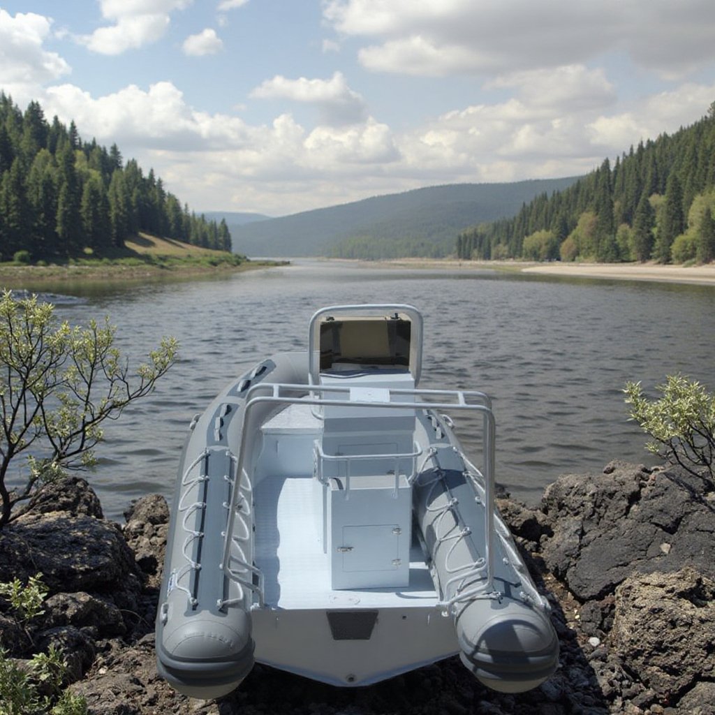 Luxury 6m Semi-Rigid Aluminium Hull Inflatable Rib 600 Boat with Outboard Engine PVC Material for Fishing Diving Made China
