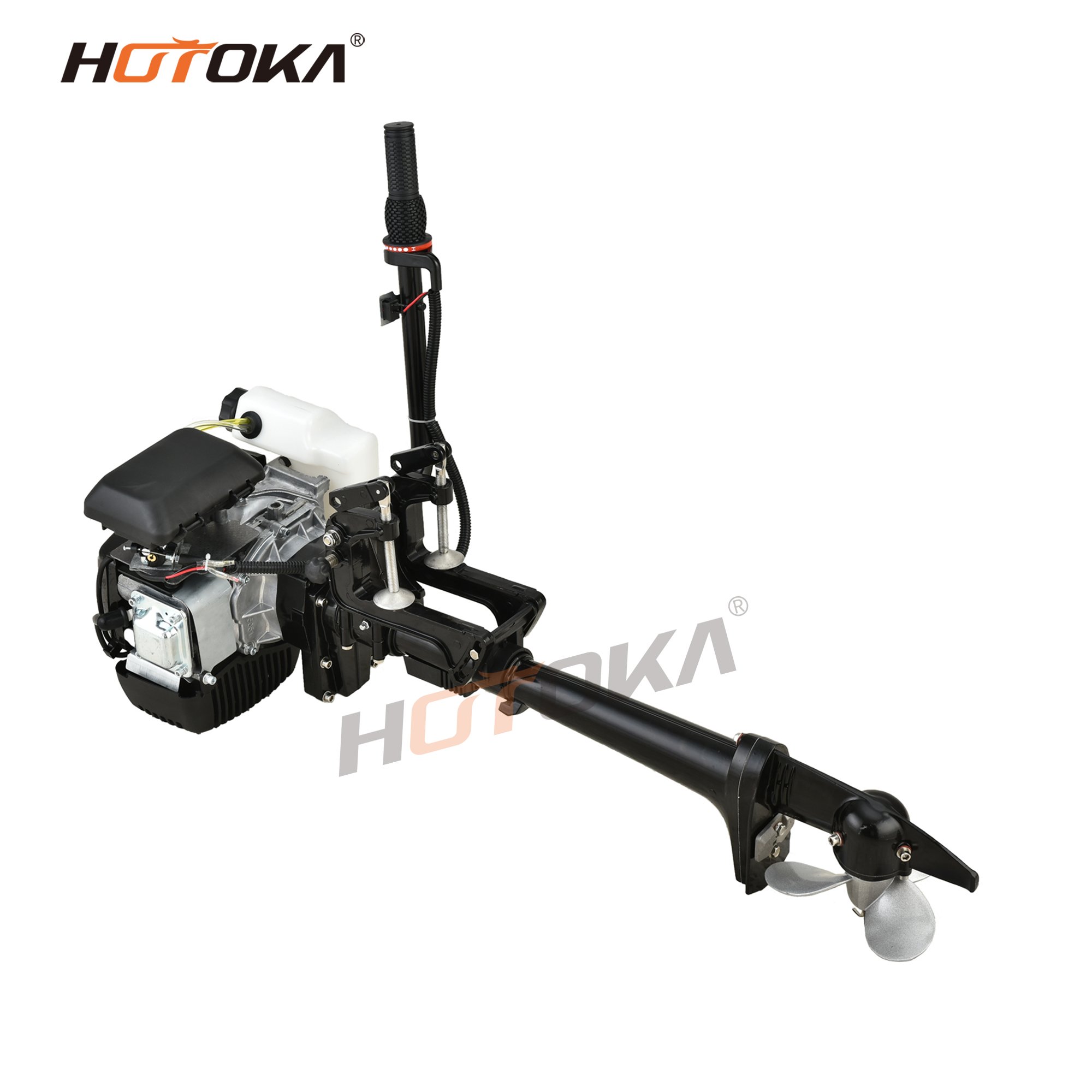 China air Cooled 55cc 1.6kw Gasoline Outboard Boat Motor 4 Stroke Outboard Engines Small Fishing Boat Engine