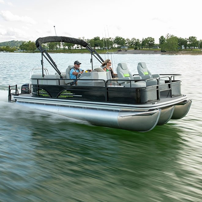 26ft Luxury Floating Fishing House Boat Pontoon Best Quality With Outboard Engine and CE Certified Made of Aluminum Fiberglass