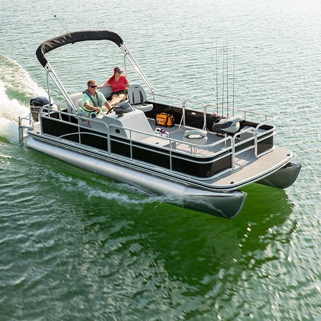 26ft Luxury Floating Fishing House Boat Pontoon Best Quality With Outboard Engine and CE Certified Made of Aluminum Fiberglass