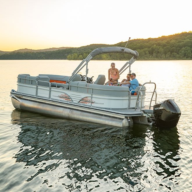 26ft Luxury Floating Fishing House Boat Pontoon Best Quality With Outboard Engine and CE Certified Made of Aluminum Fiberglass
