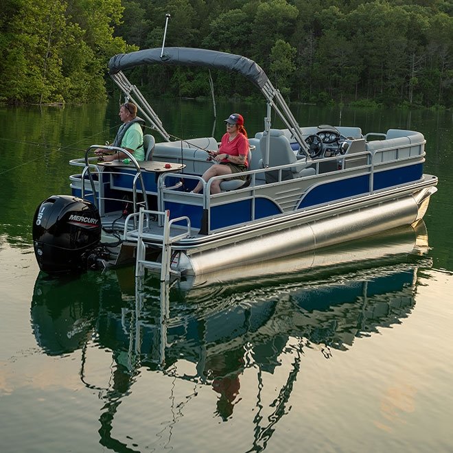 26ft Luxury Floating Fishing House Boat Pontoon Best Quality With Outboard Engine and CE Certified Made of Aluminum Fiberglass