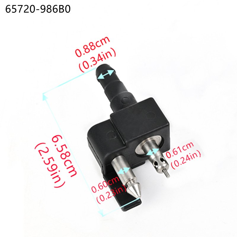 Fuel Line Quick Connector Hose Fittings Pipe 65720-986B0 65720-986L0 for Suzuki Outboard Engine DF25- DF140 Boat Spare Parts