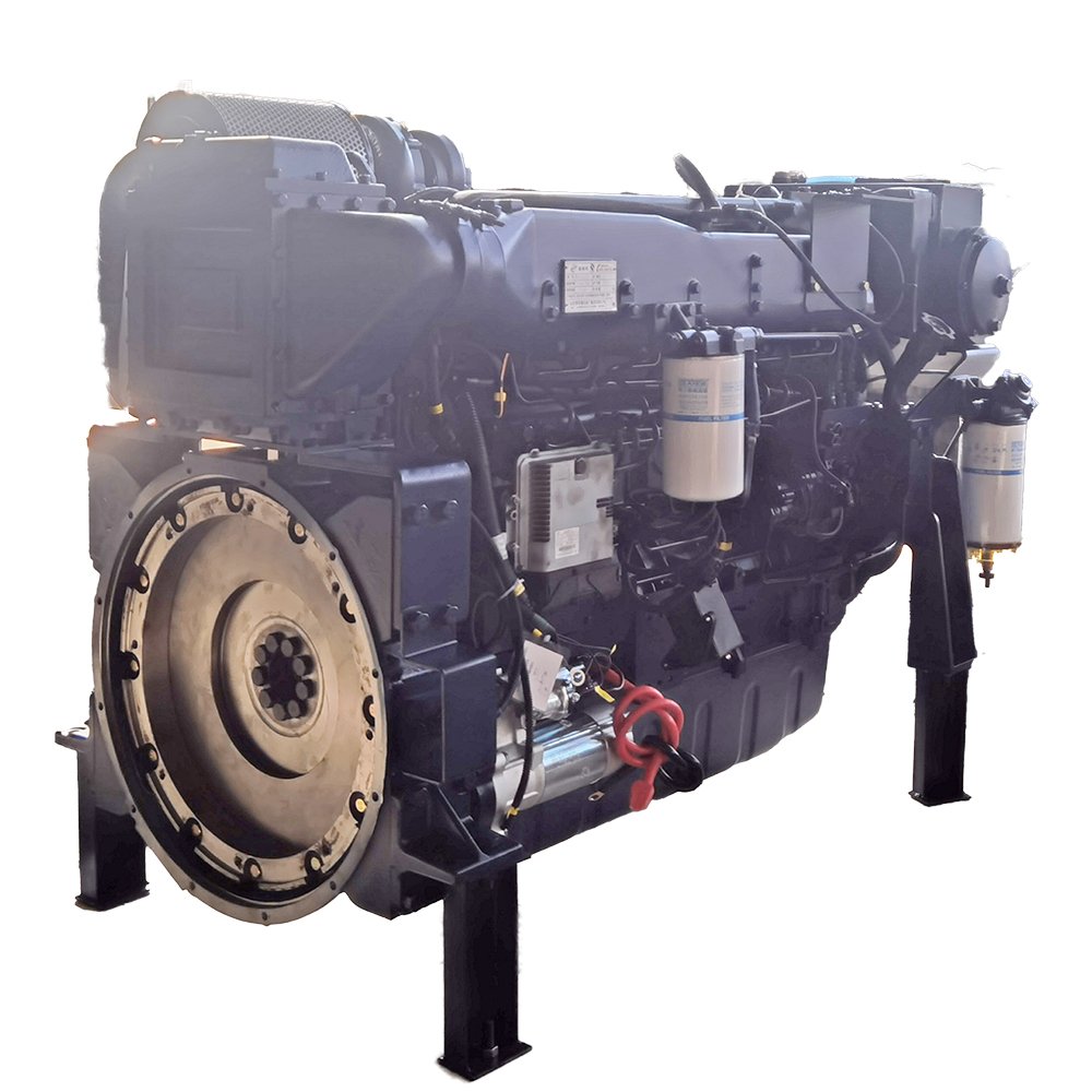 350HP Water Cooled 6 Cylinders Marine Diesel Boat Engine with Gearbox for Main Propulsion