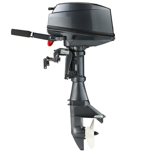 CE Approved 2 Stroke 9.8HP Outboat Gasoline Engine with Water Cooling System Short/Long Shaft 12L Fuel Tank