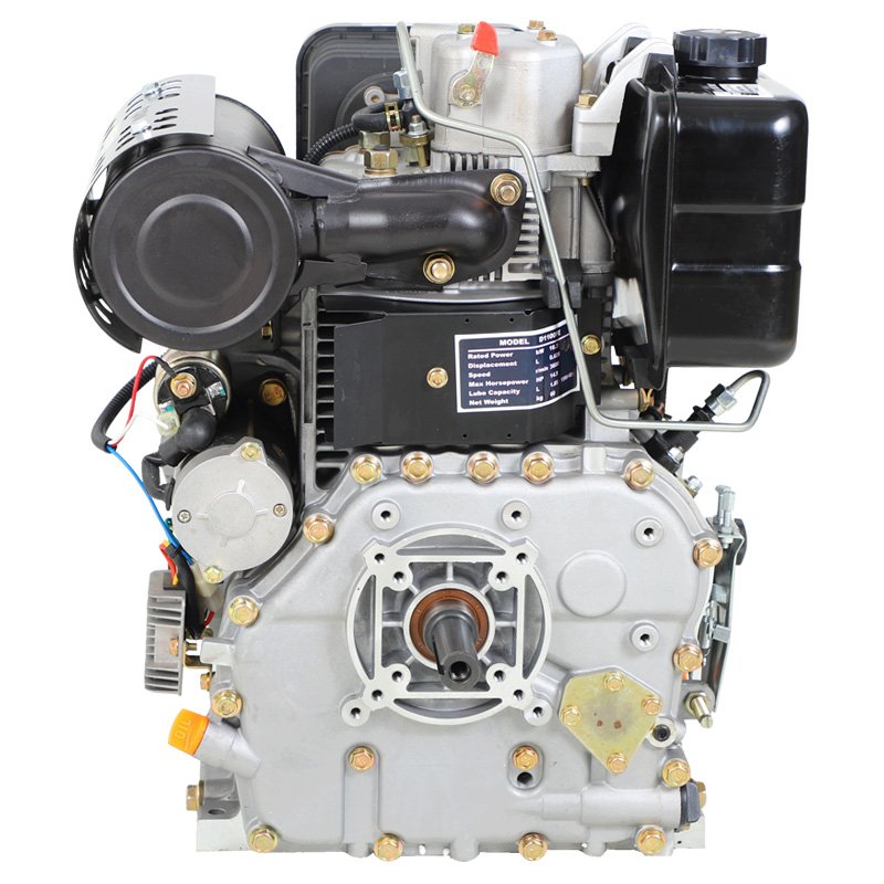 1100F Electric Start 16HP Single Cylinder Air-Cooled Diesel Engine Power Gearbox Industrial Use Boat Construction Machinery